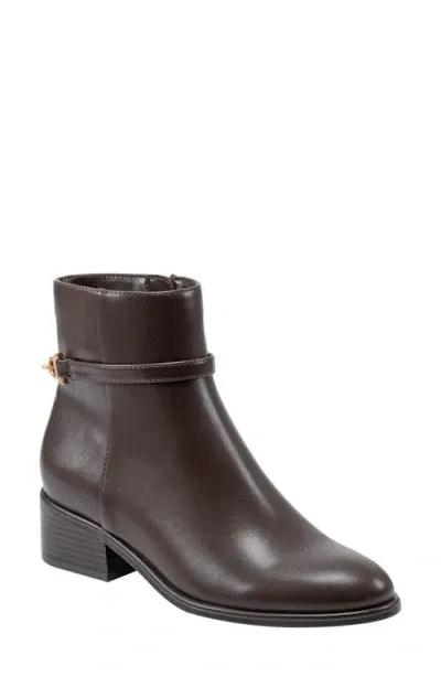 Bandolino Despina Bootie In Dark Brown