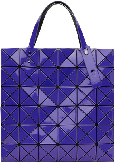 Bao Bao Issey Miyake Blue Lucent W Color Tote In Animal Print