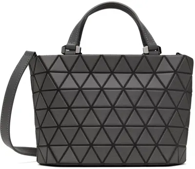 Bao Bao Issey Miyake Gray Crystal Matte Bag