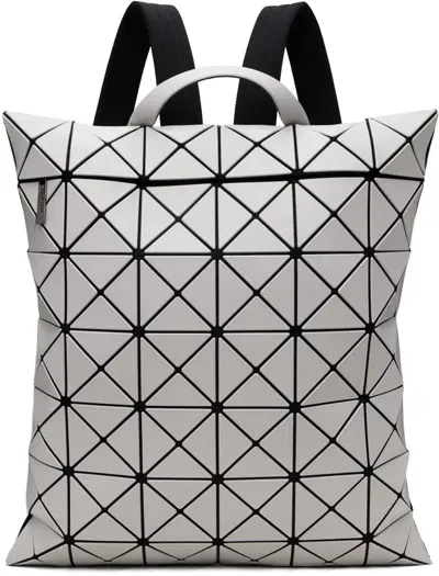 Bao Bao Issey Miyake Gray Flat Pack Backpack In 11 Lt Gry