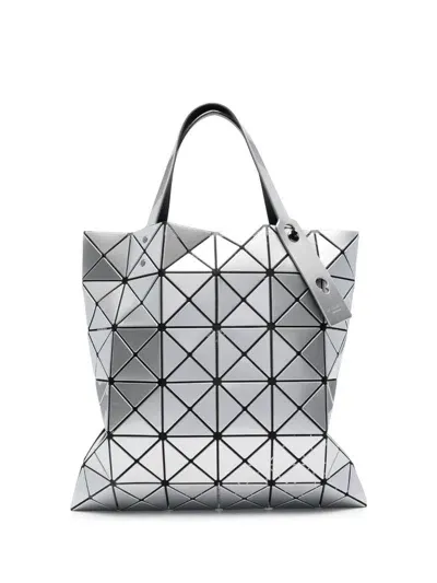 Bao Bao Issey Miyake Lucent Gloss Tote Bag In Silver