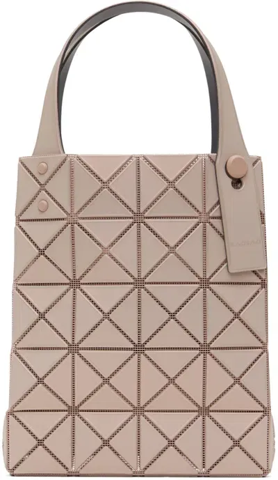 Bao Bao Issey Miyake Pink Prism Plus Mini Tote In Pink/beige