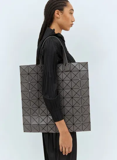 Bao Bao Issey Miyake Prism Matte Tote Bag In Grey