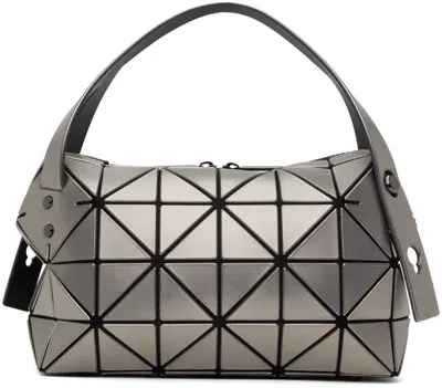 Bao Bao Issey Miyake Silver Boston Shoulder Bag In 91 Silver