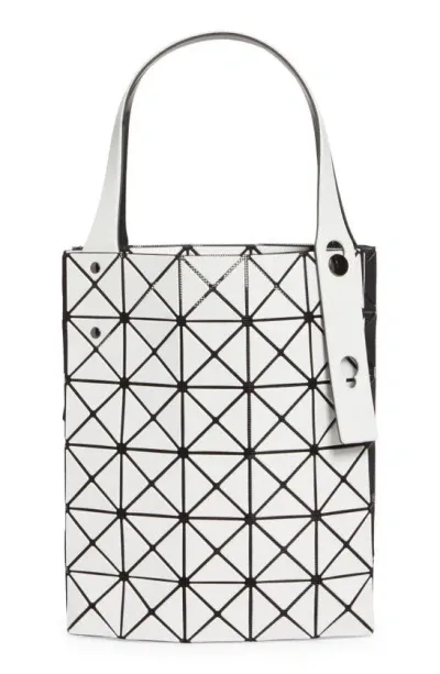 Bao Bao Issey Miyake Small Duo Colorblock Tote In White,black