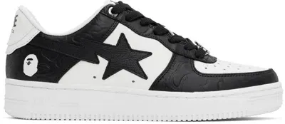 Bape Black & White Sta #4 Sneakers