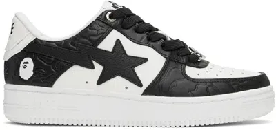 Bape White & Black Sta #4 M1 Sneakers