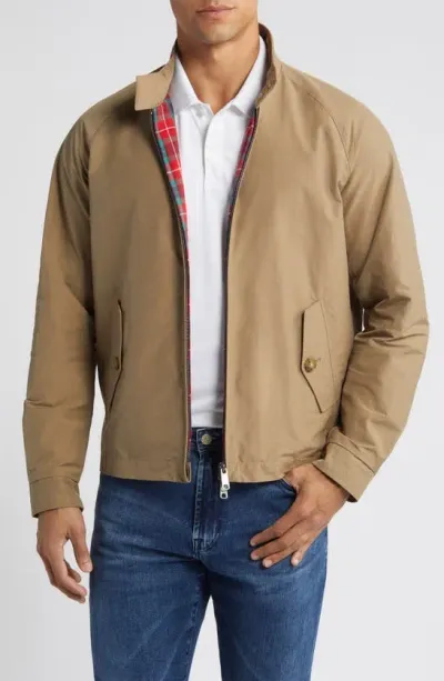 Baracuta G4  Cloth Jacket In Tan