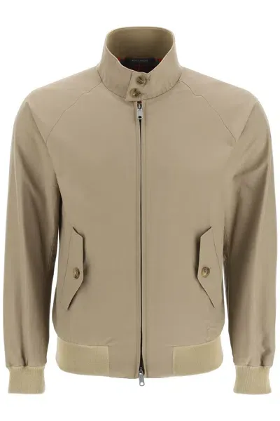 Baracuta G9 Harrington Jacket In Beige