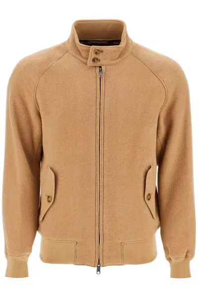 Baracuta Giacca Harrington G9 In Lana In Beige