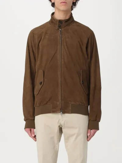 Baracuta Jacket  Men Color Camel In Green