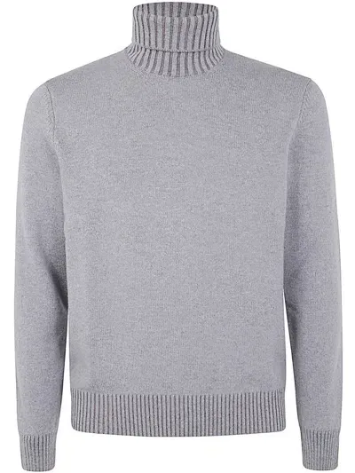 Barba Knitwear Clothing In Grey