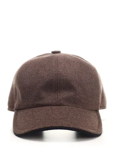 Barba Napoli Baseball Hat In Brown