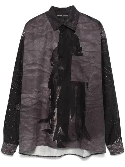 Barbara Bologna Graphic-print Shirt In Grau