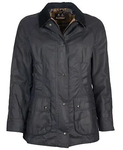 Pre-owned Barbour -  Beadnell Wax Navy - Ohne