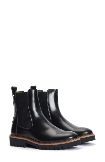 Barbour Harmby Chelsea Boot In Black Leather