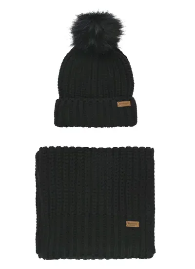 Barbour Hats Black