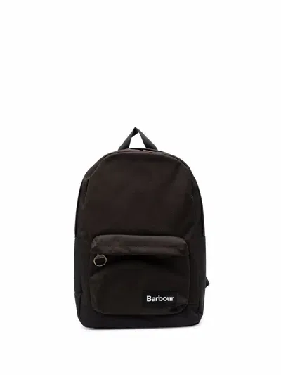 Barbour Highfield Canvas Backpack In Blue