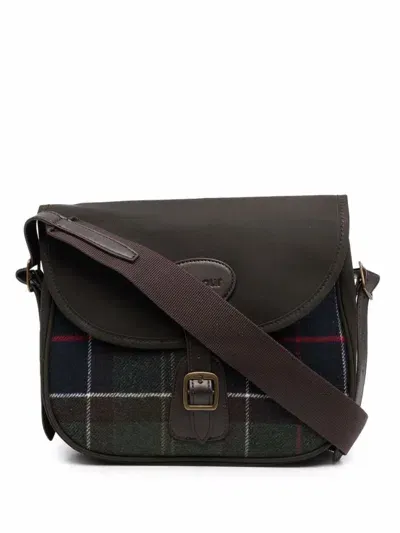 Barbour Tartan Crossbody Bag In Multicolor