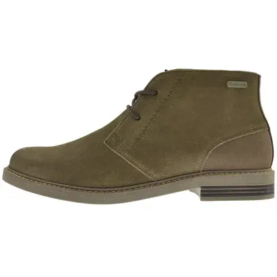 Barbour Readhead Chukka Boots Khaki In Multi