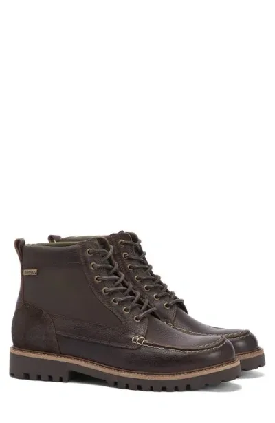 Barbour Sheene Moc Toe Boot In Brown