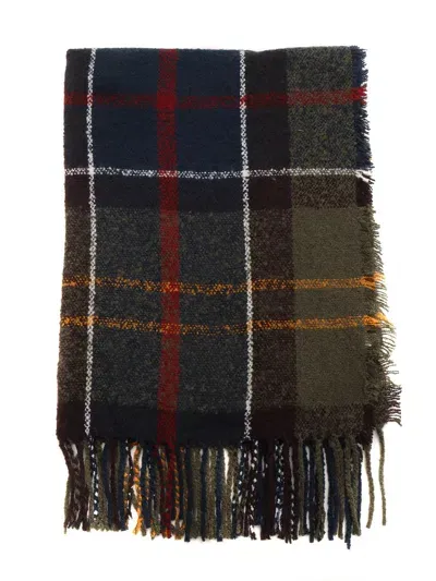 Barbour Tartan Boucle Scarf In Multi