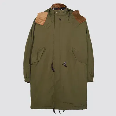 Barbour X Baracuta Green Coat In Beech