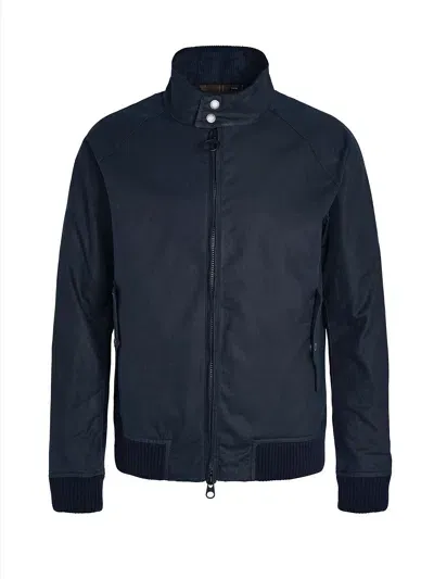 Barbour X Baracuta Parton Jacket In Blue