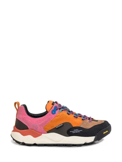 Barbour X Flower Mountain Sneaker Back Country In Multicolor