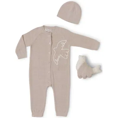 Barefoot Dreams Kids'  Cozychic® Ultra Lite® Covered In Stone-cream