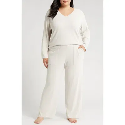 Barefoot Dreams Cozychic® Ultra Lite® Knit Pajamas In Almond