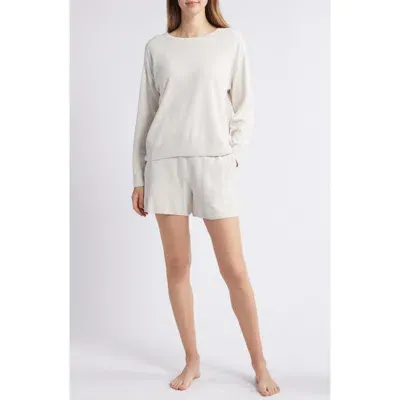 Barefoot Dreams Cozychic® Ultra Lite® Knit Pajamas In Almond