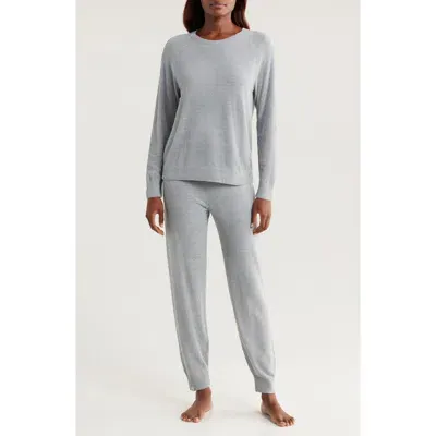 Barefoot Dreams Cozychic® Ultra Lite® Knit Pajamas In Moonbeam