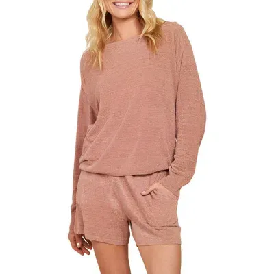 Barefoot Dreams Cozychic® Ultra Lite® Knit Pajamas In Terra