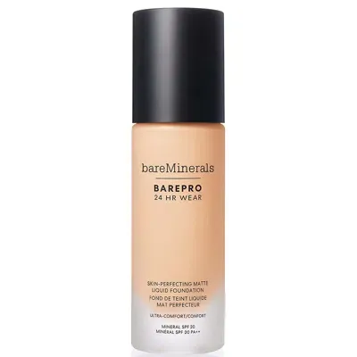 Bareminerals Barepro 24hr Matte Comfort Liquid Foundation Mineral Spf20 30ml (various Shades) - Fair 15 Neutral