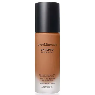 Bareminerals Barepro 24hr Matte Comfort Liquid Foundation Mineral Spf20 30ml (various Shades) - Med. Deep 45 Neut In Med. Deep 45 Neutral