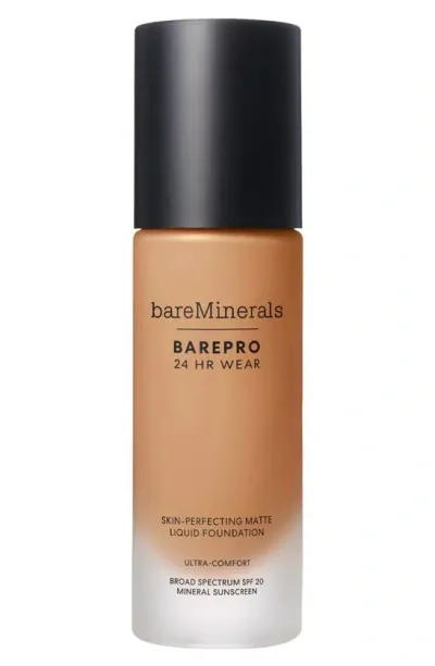 Bareminerals ® Barepro 24hr Wear Skin-perfecting Matte Liquid Foundation Mineral Spf 20 Pa++ In Medium Deep 40 Neutral