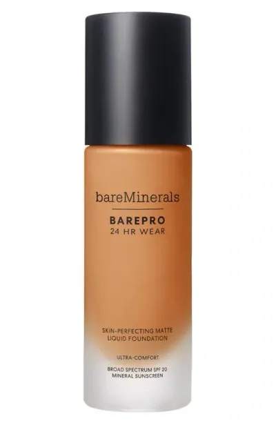 Bareminerals ® Barepro 24hr Wear Skin-perfecting Matte Liquid Foundation Mineral Spf 20 Pa++ In Medium Deep 43 Neutral