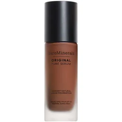 Bareminerals Original Pure Serum Radiant Natural Liquid Foundation Mineral Spf20 30ml (various Shades) - Deep Coo In Deep Cool 6