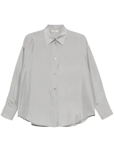 Barena Venezia Silk Shirt In Grey