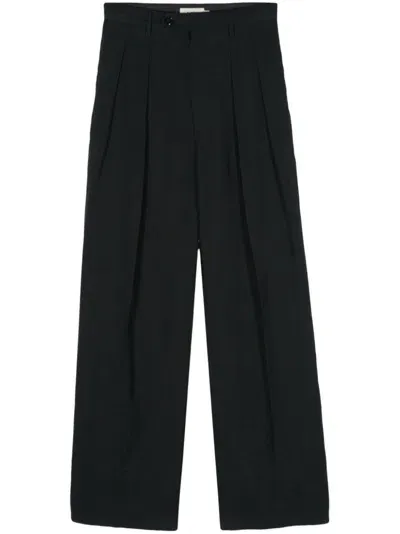 Barena Venezia Tom Lieve Pleat-detail Trousers In Blue