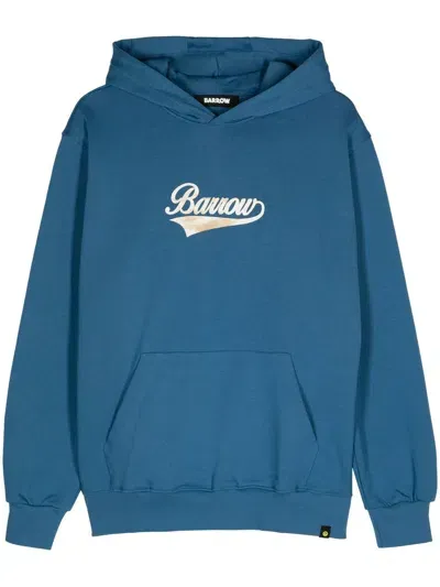 Barrow Hoodie Clothing In Blue