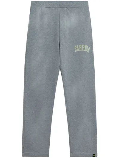 Barrow Logo-print Track Pants In Gray