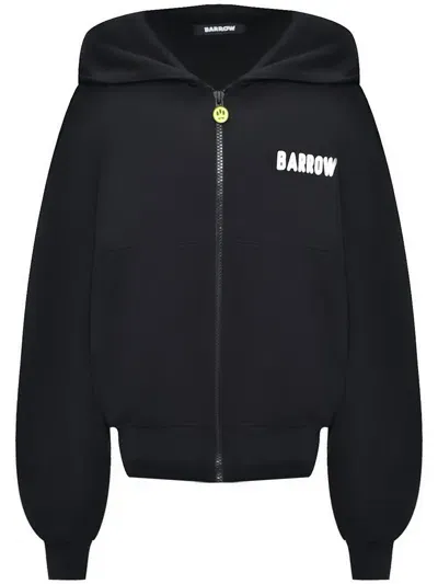 Barrow Zip Hoodie Clothing In Black