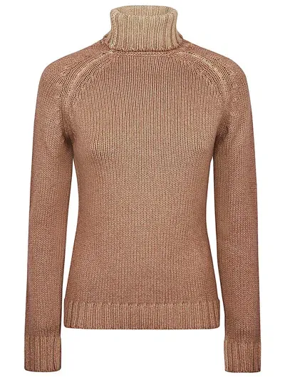 Base Sweaters Camel