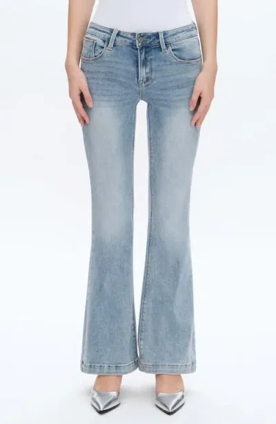 Bayeas High Waist Flare Jeans In Beachy