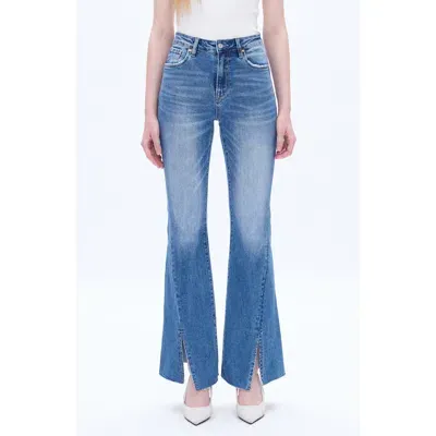 Bayeas High Waist Flare Jeans In Southern