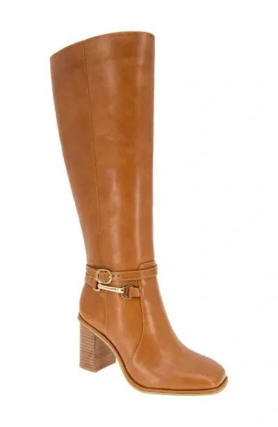 Bcbg Volana Knee High Boot In Cognac