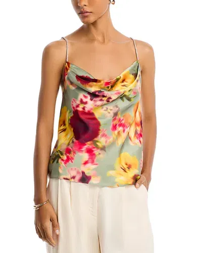 Bcbgmaxazria Cowl Neck Cami In Floral