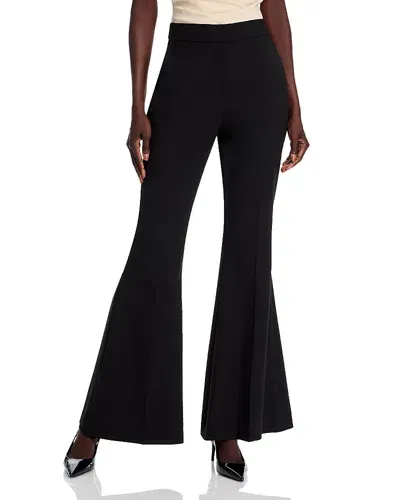 Bcbgmaxazria Flared Pants In Noir